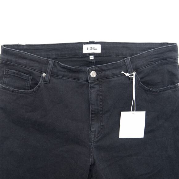 Pistola Black Midnight Special Arielle Mid-Rise Skinny Jeans Plus Size 18 - Picture 4 of 10